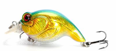 New design best sale 50mm 10.5g artificial hard crank plastic fishing lure