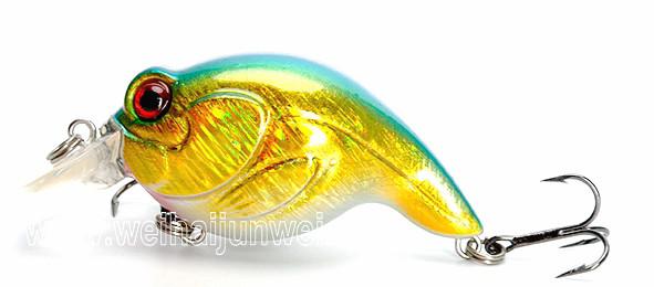 New design best sale 50mm 10.5g artificial hard crank plastic fishing lure