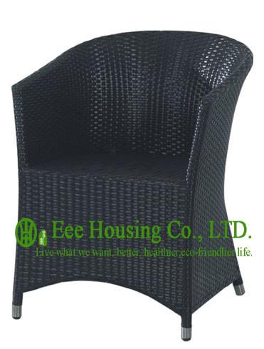 62*69*80cm Mordern Outdoor PE Rattan Chairs For Beach Hote Projects, Rattan Wicker Chairs