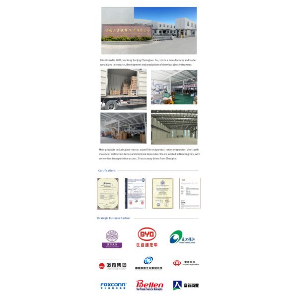 Electric Vacuum Industrial Rotary Evaporator With Dual Condensers