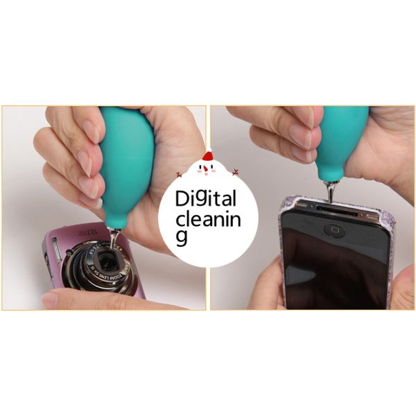 FULI Dust Removal Rubber Bulb Strong Blow Air For Single Lens Computer Keyboard Suction Bulb