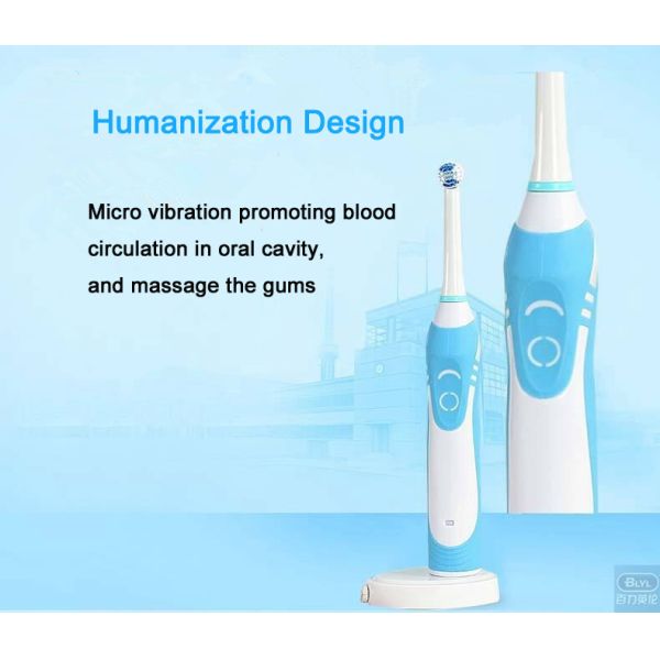 IPX7 Waterproof 110v-220v Rechargeable Rotation Type Electric Toothbrush Charging Teeth Tooth Brush for Kid Adult