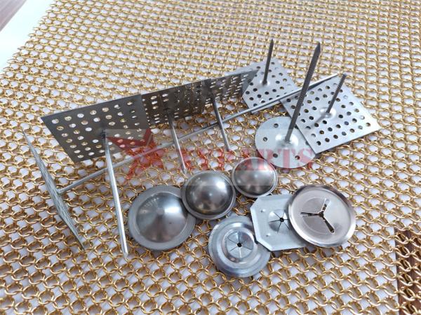 O aço galvanizado perfurou ganchos baixos da isolação para a isolação do tubo de ar do reparo