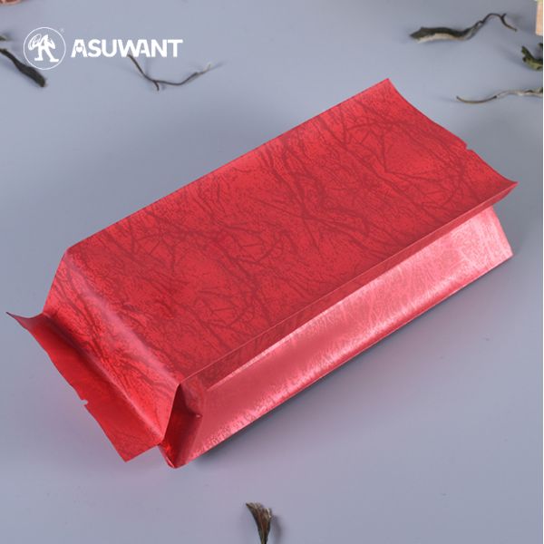 Flat Bottom MOPP VMPET Aluminum Foil Coffee Bag Gravure Printing