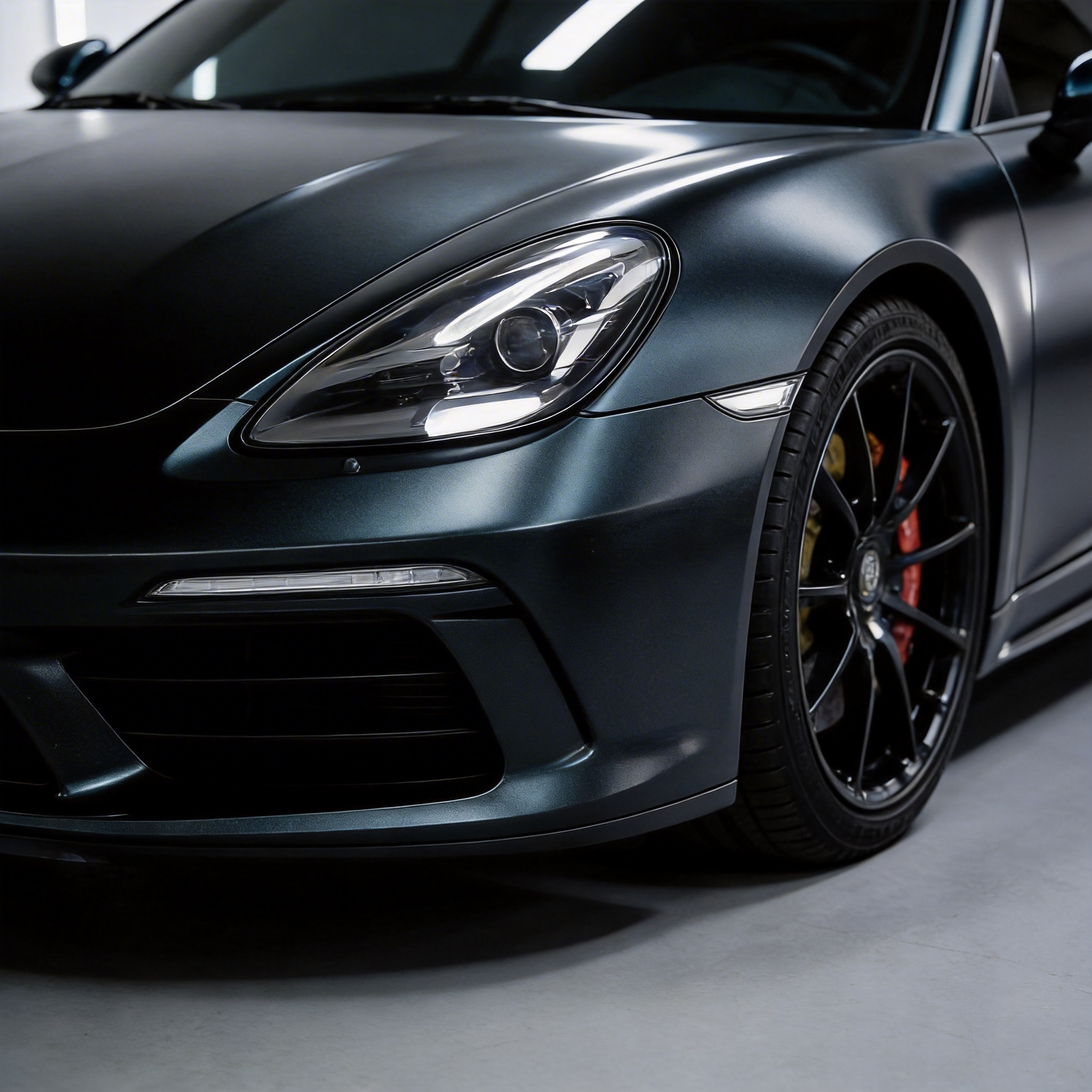 Self Healing Metallic PPF UV Protection PPF Vinyl Wrap Deep Gray