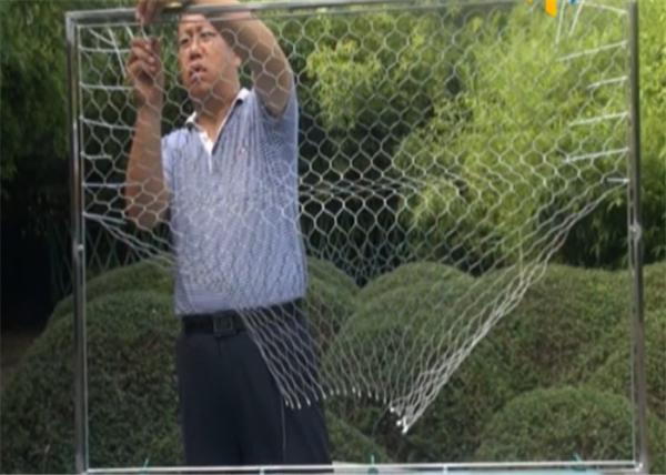 X Tend Flexible Stainless Steel Wire Rope Mesh Woven Cable Webnet High Strength