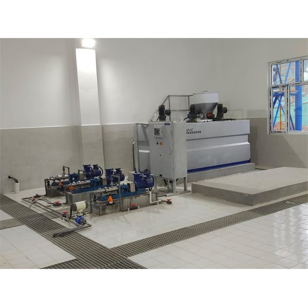 Full Automatic Integrated Polymer Sewage Treatment Device Dosing System 0.1-5