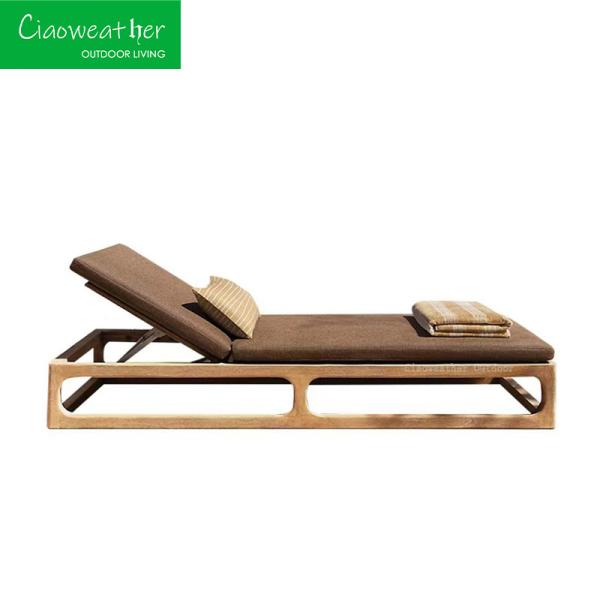 Customized Color Outdoor Pool Sun Lounge Chairs for Hotel Patio Resort Garden