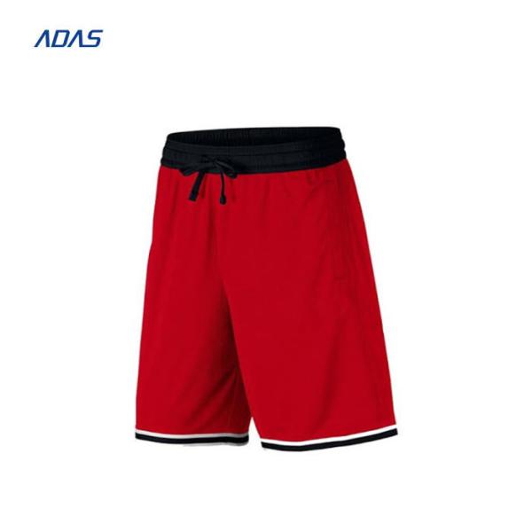 Short Sleeve Custom Sublimated Mesh Shorts 100% Polyester Breathable