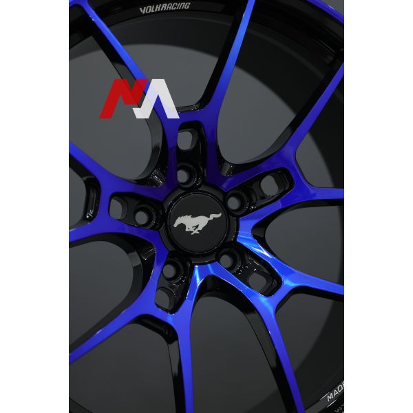 Volk Racing G025 Limited Dark Blue Forged Wheels