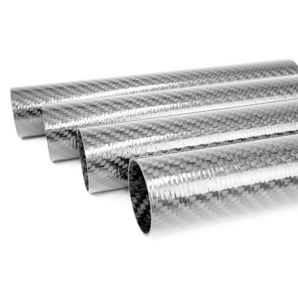 100% Customized 3K Weave Carbon Fiber Round Tube 25mm 30mm 50mm Carbon Fiber Pipe
