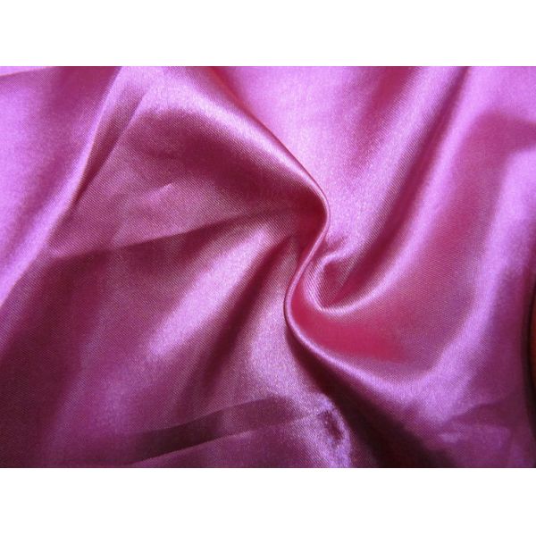 Black 100% Soft Polyester Fabric Normal Satin Dyed 82GSM Weight For Dress