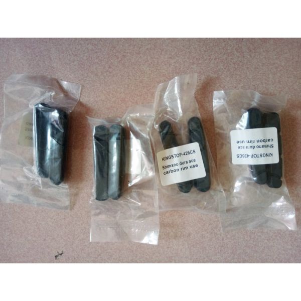 Brake Pads Cork Wood Material replacement for Carbon Rim Use with Shimano/Campgnolo Cassette promotion Blue Brown Black