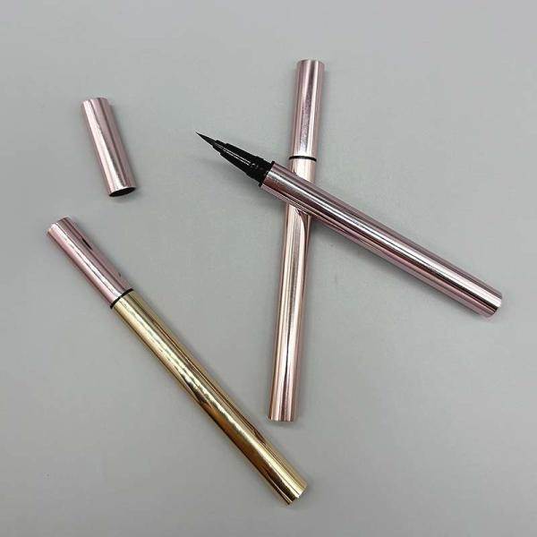 Customized Color PP Plastic empty packaging Rocking bead liquid empty tube pen eyeliner Custom eyeliner empty tubes