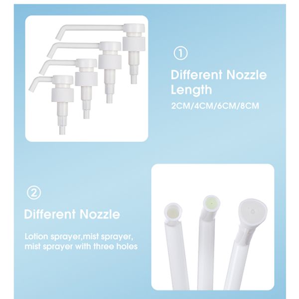 33/410 38-410 38/400 white dispensing pump - 11 dip tube