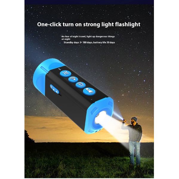 4 Ultrasonic Wave Heads High-Power Dog Training Belt Flashing Light Waterproof IP67 Rechargeable Battery 20+ Hours Bark Control