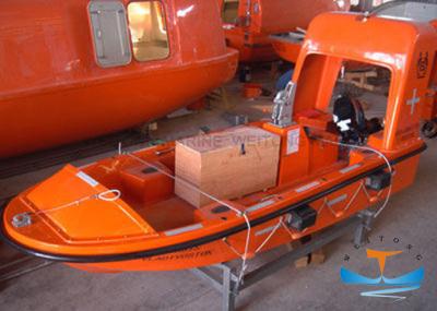 High Speed Lifeboat Rescue Boat With SOLAS Approval Reinforced Plastic Material
