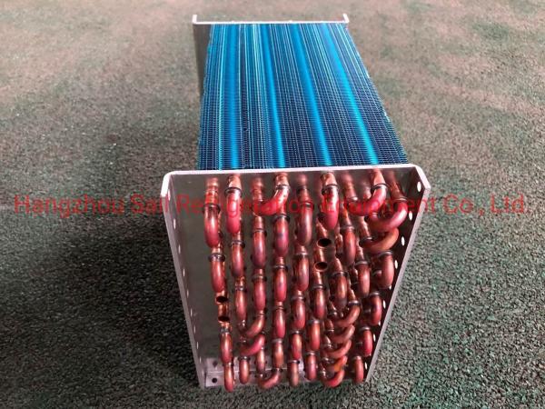 Condensador de micro-canais de janela refrigerada por ar, com bobina AC, para automóveis refrigerados