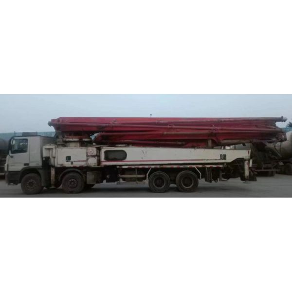 2013 Used Putzmeister Concrete Pump 56m on Benz Actros for High Productivity Sale