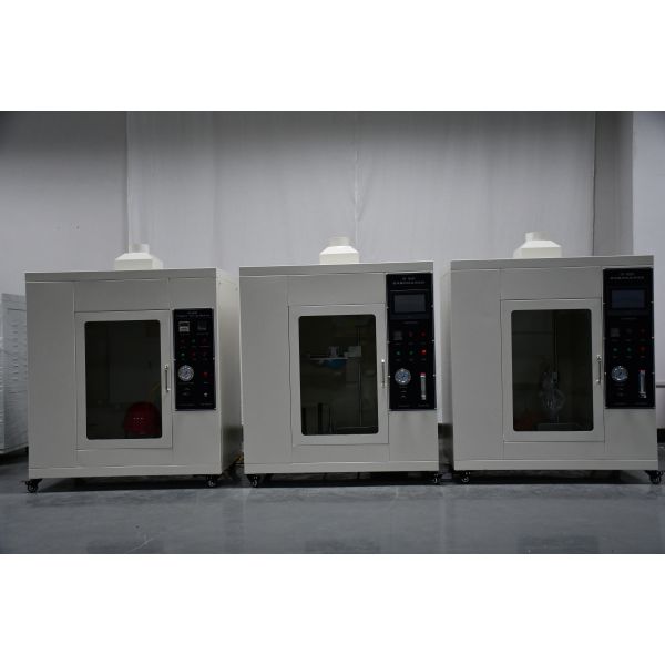 100W Helmet Burning Performance Testing Machine For Construction Engineering