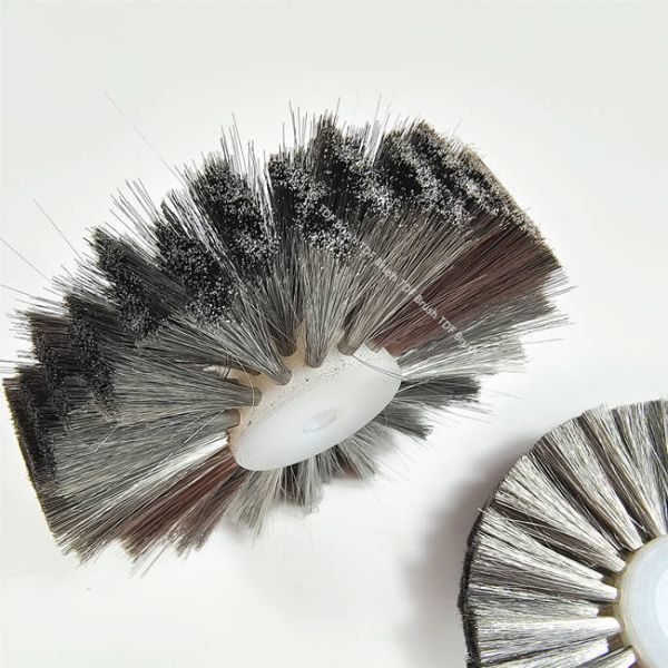 Stainless Steel Wire Wheel Brush With Plastic Hub For Jewelry Polishing And Tarnish Removal
