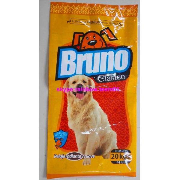 Гуссет сумки бортового хранения еды мешка Гуссет упаковывая бортовой для корма для животных любимца