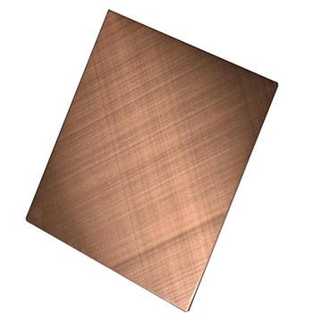 AISI ASTM Color Stainless Steel Plate 4K 6K 8K SS Sheet Brushed Finish