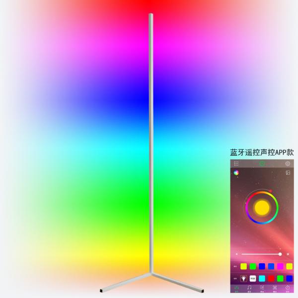 Drop Shipping Modern Nordic Luxury Tripod Corner Metal Floor Lamp For Bedroom Living Room Hotel