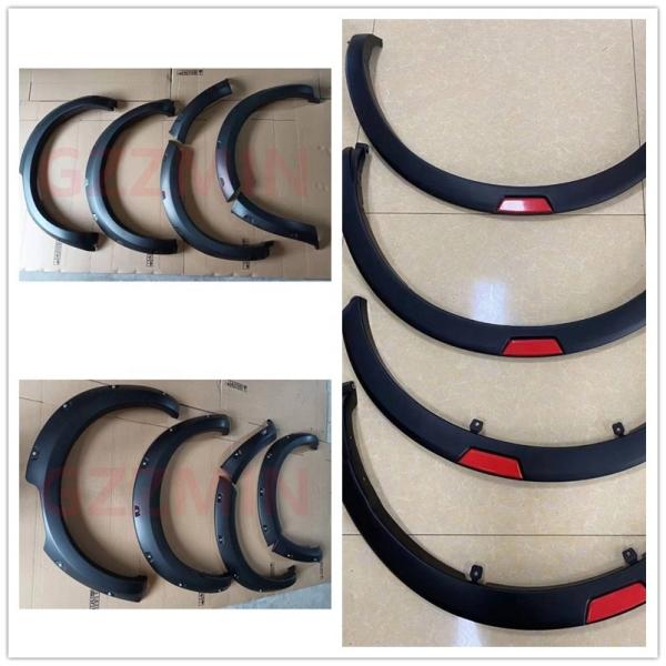 LED Light Design ABS Flare Fender de roda de plástico para NP300 Navara 2021