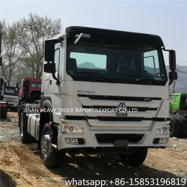 Stock Prime Mover Howo Tractor Truck 6 Wheels 4x2 266HP 336HP