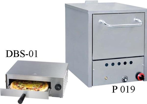 Electric Or Gas Commercial Baking Ovens , 1 Deck / 2 Decks Commercial Pizza Ovens