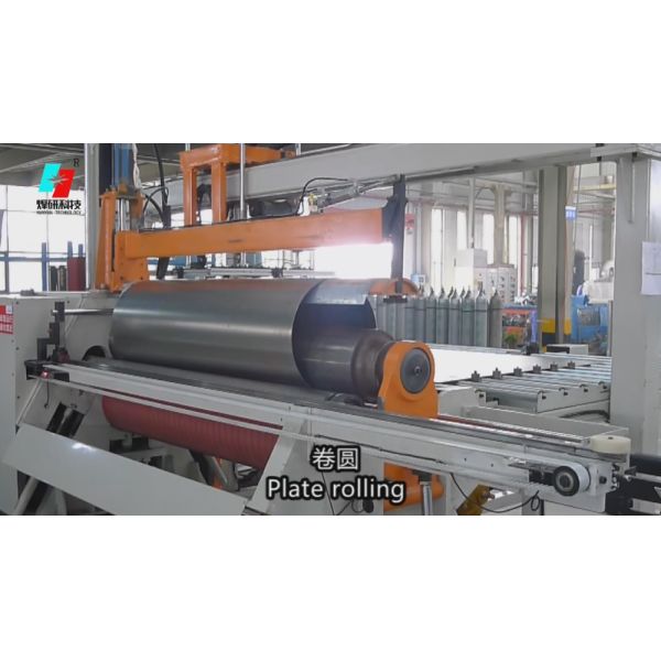 Équipement de soudage de réservoirs de chauffage d'eau solaire 380 V pour usines de fabrication