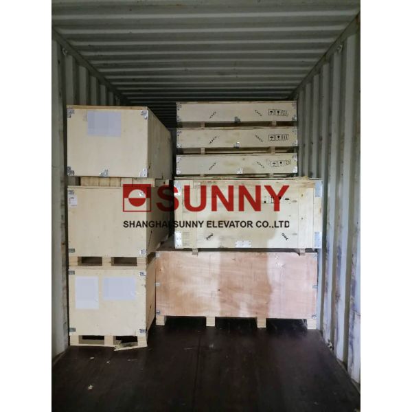 380V deux lambrisse l'opérateur s'ouvrant latéral de porte d'ascenseur pour l'ascenseur