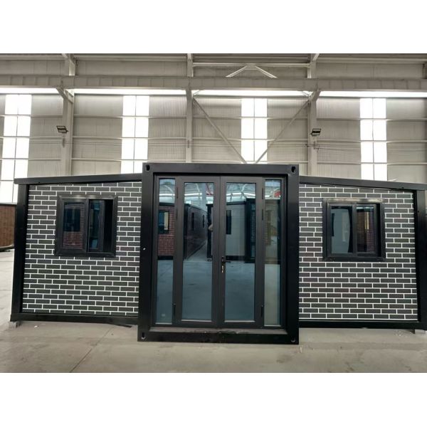 Steel Frame Prefab Container House Customizable Easy Assembly