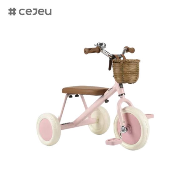 CJ-T-212, tricycle, woven rattan large basket,High carbon steel frame with super strong load-bearing capacity