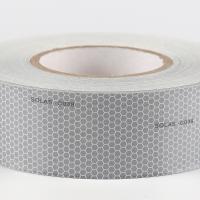 Tape rétro-réfléchissante adhésive à haute résistance en nid d'abeille SOLAS pour canot de sauvetage