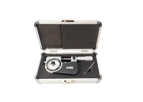 Micromètre à pression 0-25mm largement utilisé avec indicateur pour une mesure de précision de 0,003mm