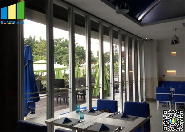 65mm Glass Wall Partition For Shopping Mall , Office Demountable Glass Walls