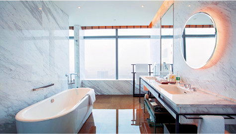 Luxury Wood Veneer Hotel Furniture Packages Bedroom Set For Villa Project