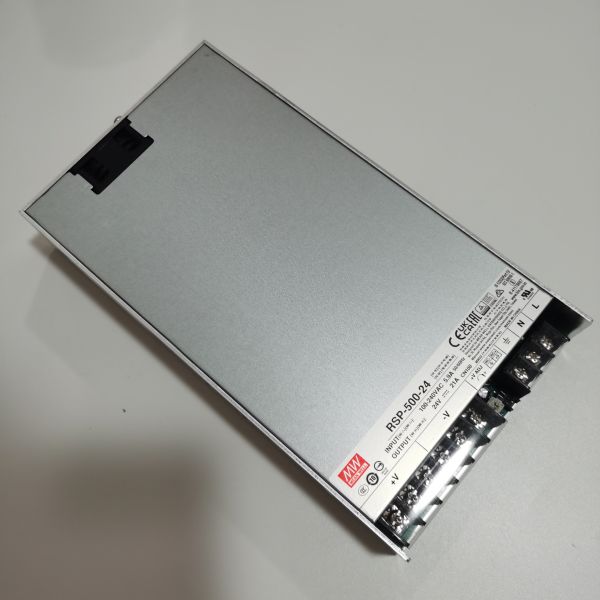 MeanWell LED Driver Wholesale Single-Phase 24V 500W Switching Power Supply with PFC Function for Led Light