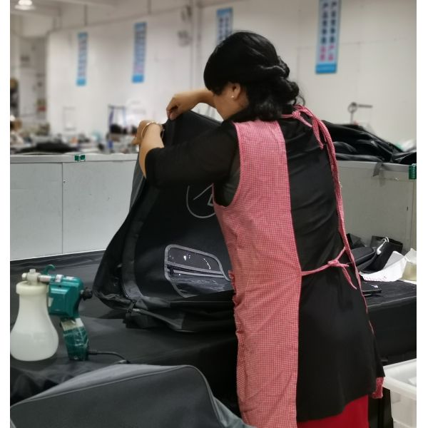 Rectangular Tyvek Backpack Diaper Storage Bag insulated Food Organization Solution