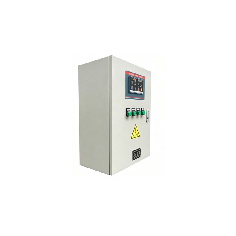 Custom Industrial PLC Control Panel with Integrated HMI Touchscreen