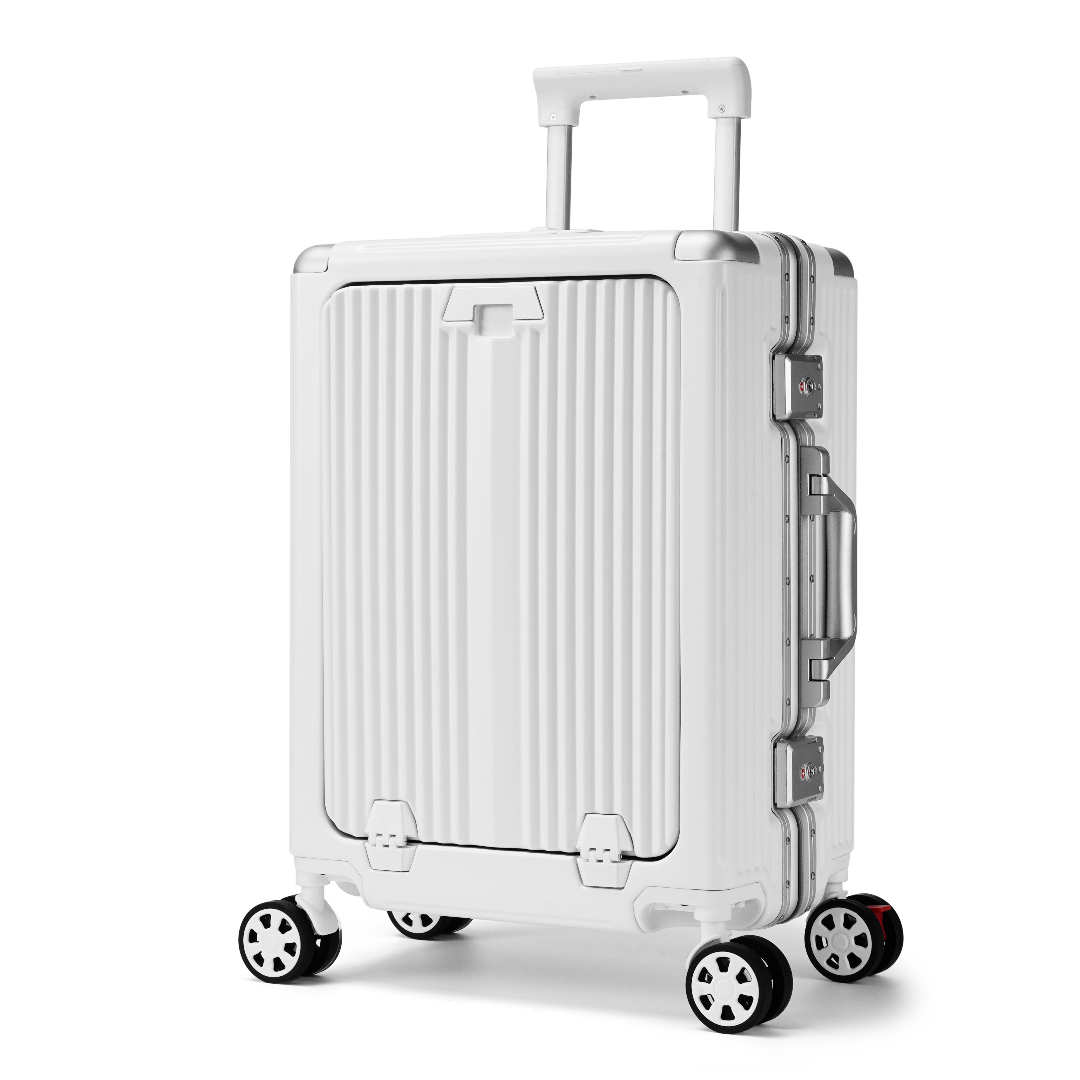 TSA Lock Overnight Business Travel Bag Durable Champagne Luggage With Usb Port