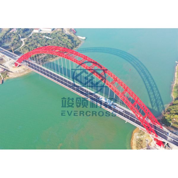 Sustainable Steel Arch Bridge Highway Truss Steel Bridge Economical