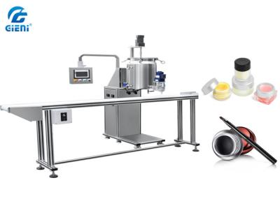 Uma máquina de enchimento vertical cosmética do bocal, tipo da bomba de engrenagem para o lápis de olho