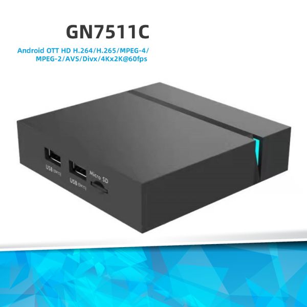Google аттестовал коробку ТВ андроида 11 OTT Amlogic S905y4 Ota телевизионной приставки OTT умную