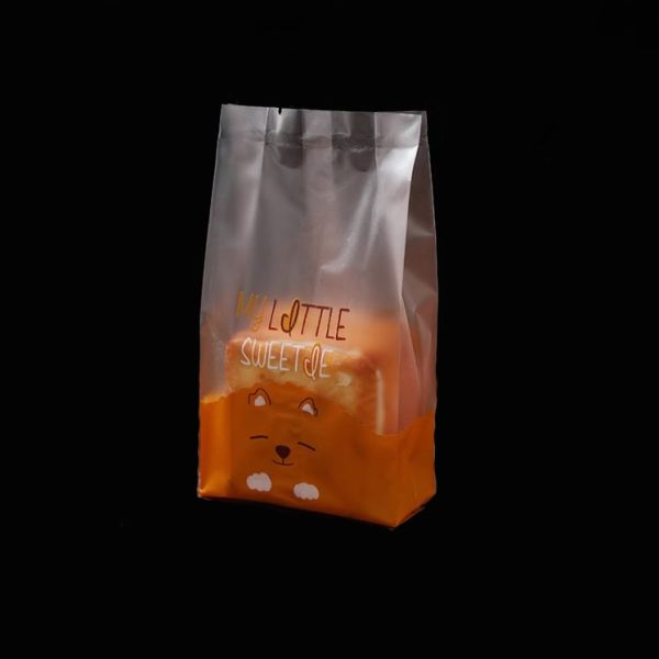 Christmas Promotional Cellophane Candy Bags winter snowflake holiday Treat Bags Bread Cookie bags