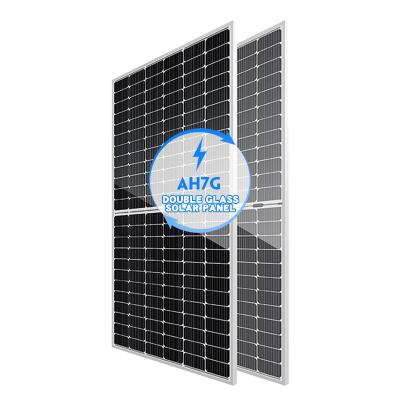 nível de vidro dobro A do painel solar dos sistemas residenciais da energia solar do módulo de 550W 540W picovolt