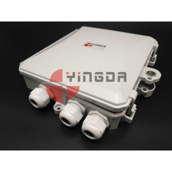 На открытом воздухе оптически сплиттер ПЛК терминальной коробки 1кс12, 12 коробка распределения ИП65 волокна ядров 3Порц