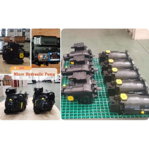 PV23 mixer hydraulic pump 3200rpm Speed Cement Mixer Hydraulic Piston Pump 35Mpa Rated Pressure